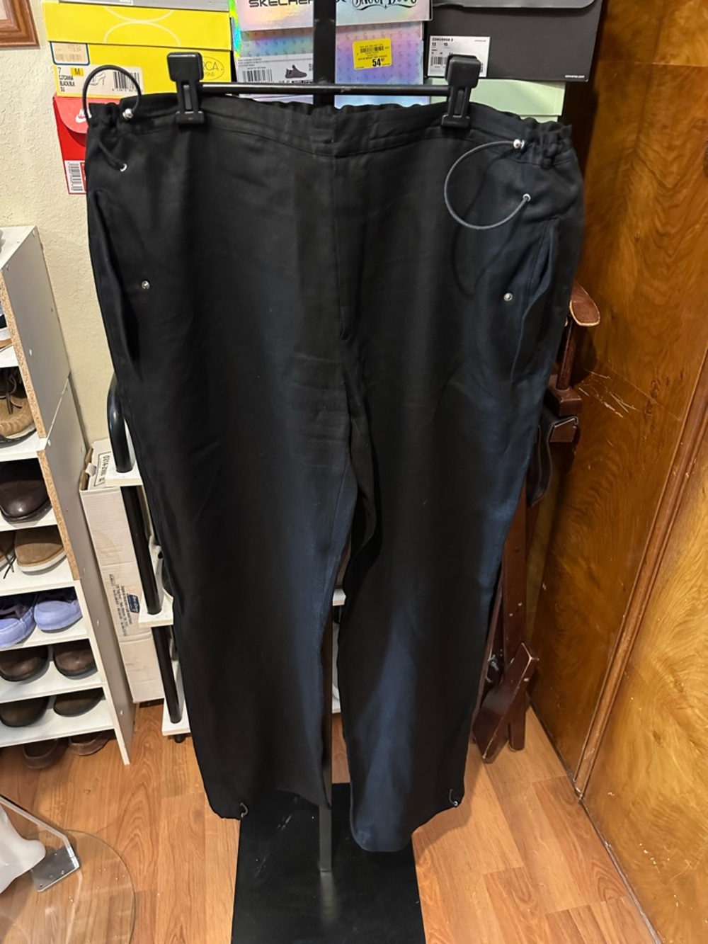 Ralph Lauren Purple Label Men’s Black Pants 100% Linen